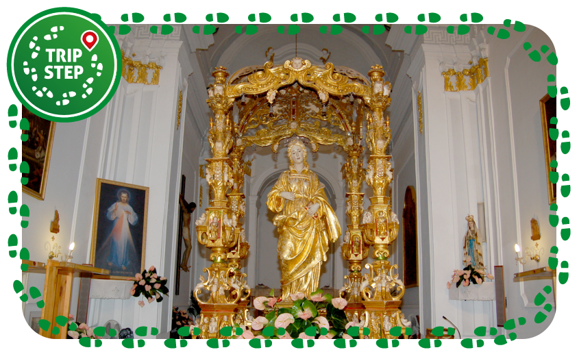 Bivona fercolo di Santa Rosalia foto di Markos90 via Wikimedia Commons