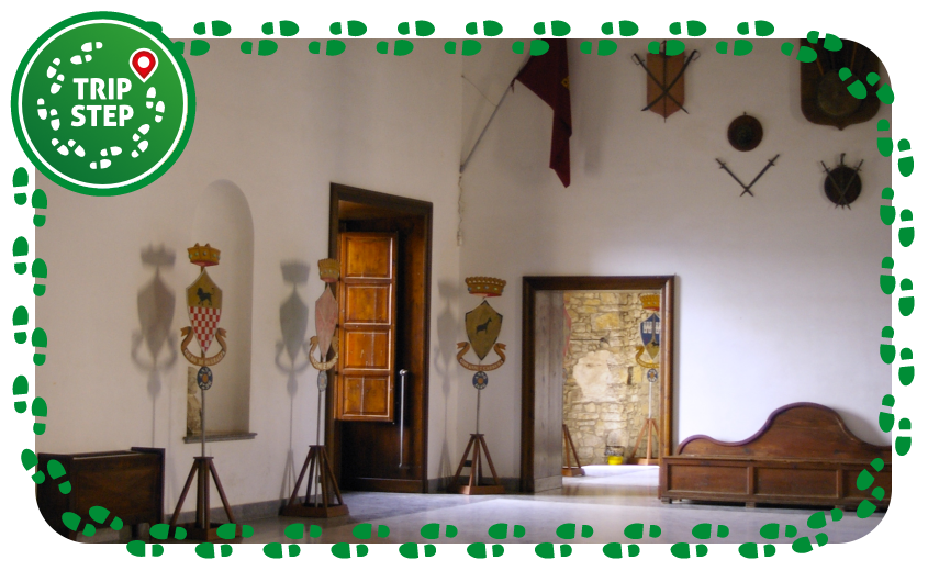 Castello di Caccamo sala della congiura foto di LuckyLisp via Wikimedia Commons