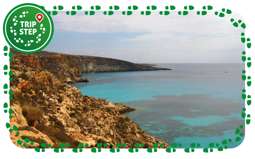 Lampedusa cala Tabaccara foto di: Hein56didden via Wikimedia Commons