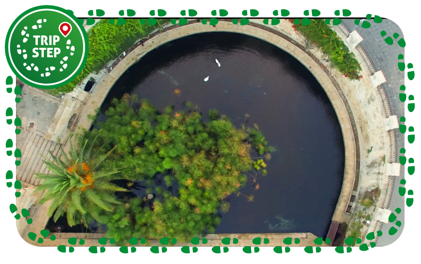 Siracusa Fontana Aretusa veduta aerea Siracusa Fontana Aretusa veduta aerea