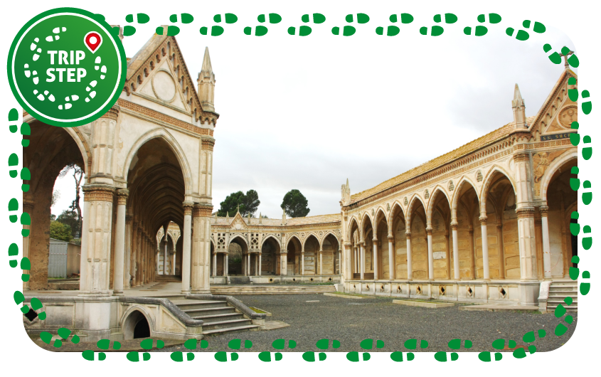 Cimitero monumentale di Caltagirone foto di: Davide Mauro via Wikimedia Commons
