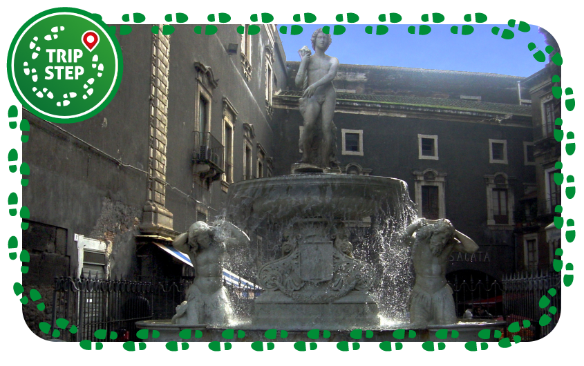 fontana dell' Amenano foto di Giovanni Dall'Orto via Wikimedia Commons